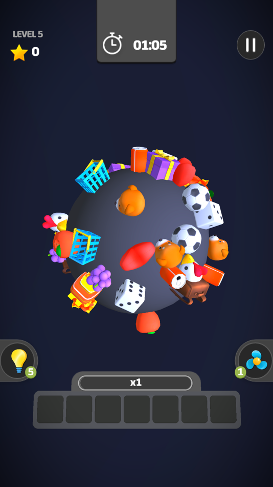 #4. Triple Match Sphere 3D (iOS) 由: MOONEE PUBLISHING LTD