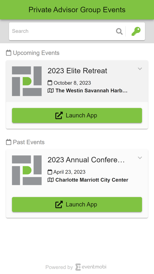 #1. Private Advisor Group Events (iOS) 由: PRIVATE ADVISOR GROUP, LLC