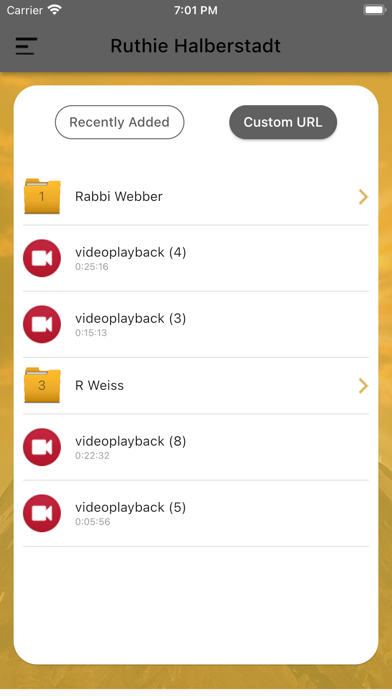 Rebbetzin Ruthie Halberstadt Screenshot