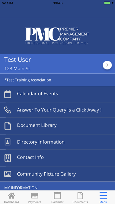 Premier Management Company App Screenshot