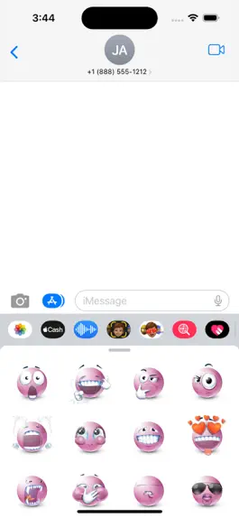 Game screenshot Pastel Pink Emoji apk
