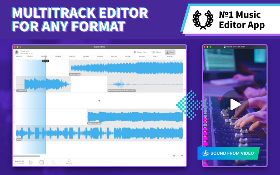 Audio Editor - Record & Edit - 1.6.2 - (macOS)