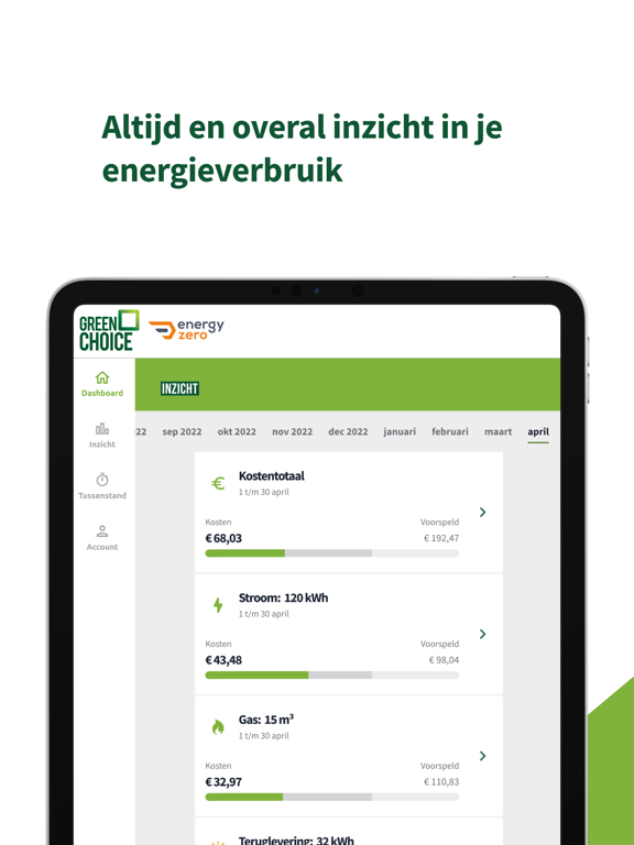 Screenshot #4 pour Dynamisch verbruik Greenchoice