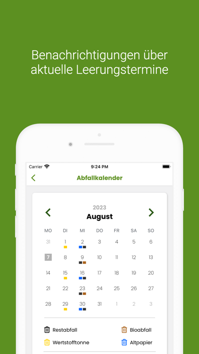 Gladbeck-App Screenshot