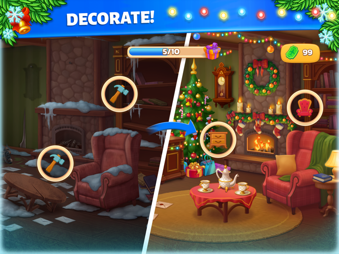 New Year Farm of Santa Claus