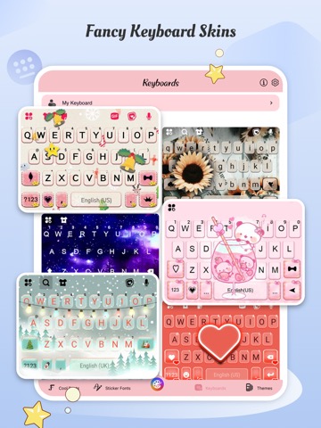 Cool Fonts - Keyboard & Themesのおすすめ画像1