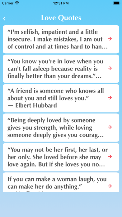Romantic Love Quotes Greetings Screenshot
