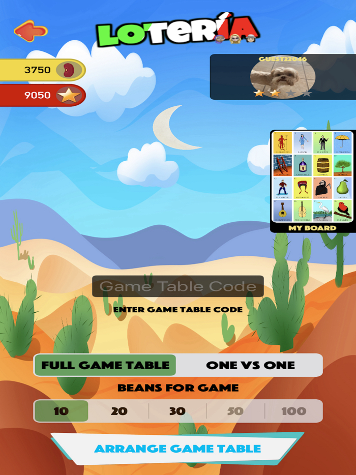 Lotería Mexicana Game