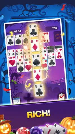 Game screenshot Freecell Solitaire:Halloween hack