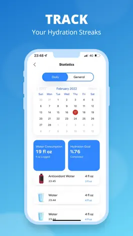 Game screenshot Water tracker: reminder apk