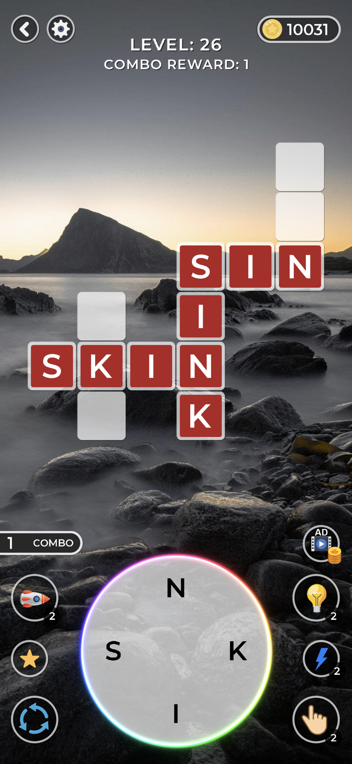 Word Game  Crossword