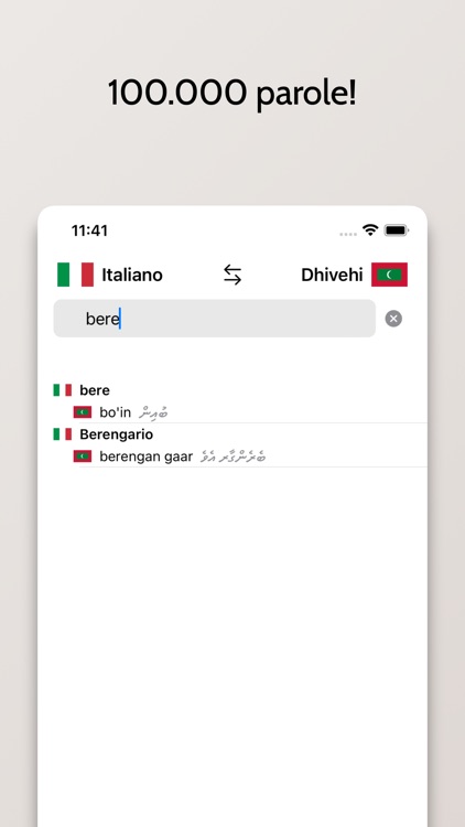 Dizionario Dhivehi-Italiano