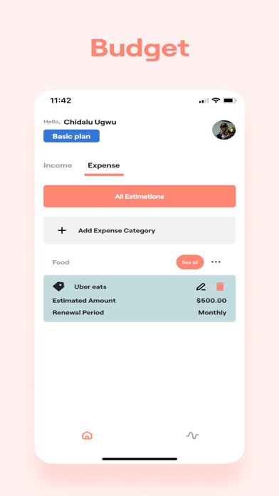 Moniwyse - Financial Planner Screenshot