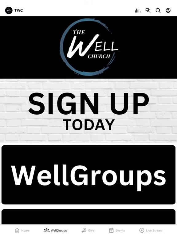 The Well Church - Henderson iPad screenshot 2 - Education app