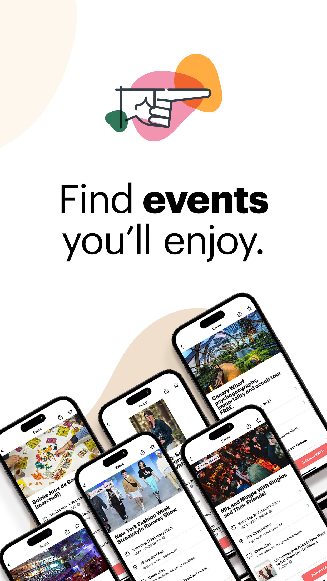 Meetup: Social Events & Groups screenshot 1