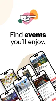 meetup: social events & groups iphone screenshot 1