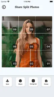 photo split - crop editor iphone screenshot 2