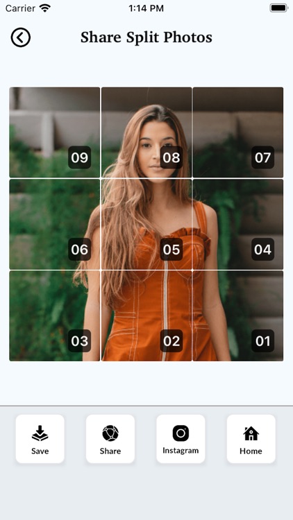 Photo Split - Crop Editor