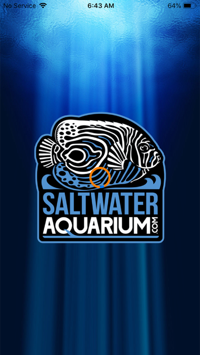 Saltwater Aquarium App Screenshot