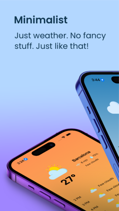 Weather Lite: Minimalist Screenshot