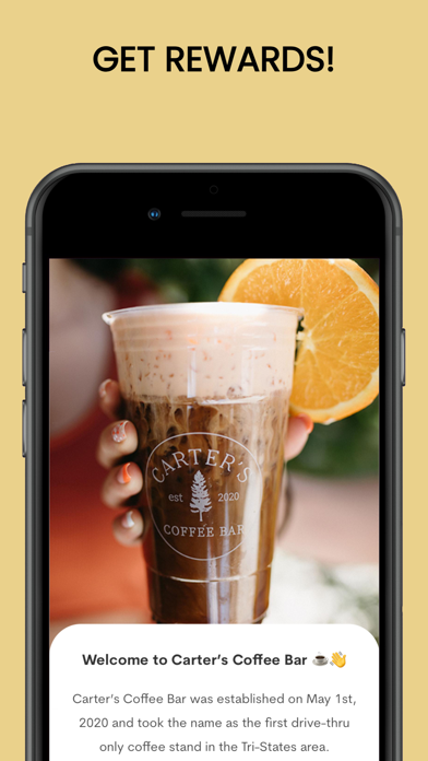 Carter’s Coffee Bar Screenshot