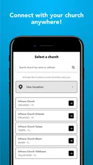 inpeace connect iphone screenshot 2