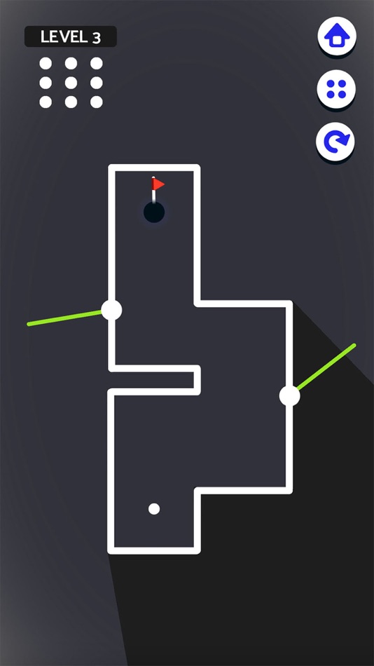 #1. Arcade Golf Sports Game (iOS) Bởi: Liana Silva