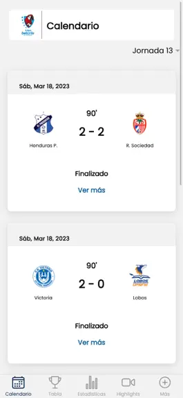 Game screenshot Liga Nacional de Honduras mod apk