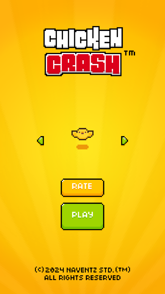 #1. Chicken Crash Remastered (iOS) โดย: Victor Candalija