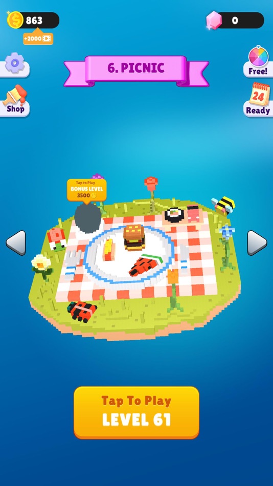 #5. Tap Out 3D: Puzzle Game (iOS) Bởi: OREON STUDIOS OYUN YAZILIM TEKNOLOJI TICARET ANONIM SIRKETI