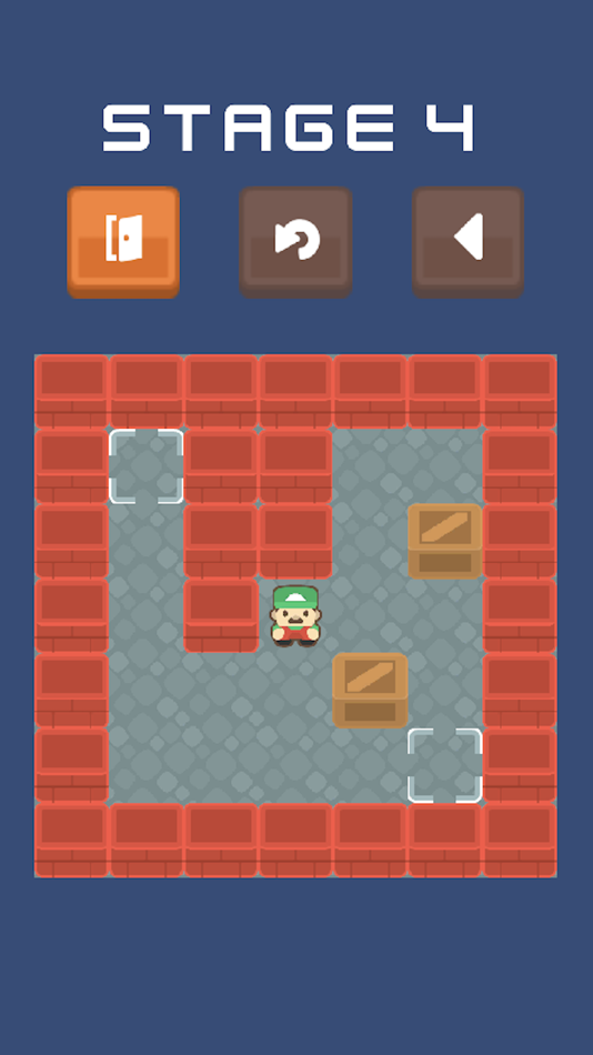#2. Sokoban Push Puzzle (iOS) 由: Hirokazu Uno