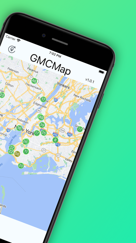 #2. GMCMap (iOS) 由: GQ Electronics LLC
