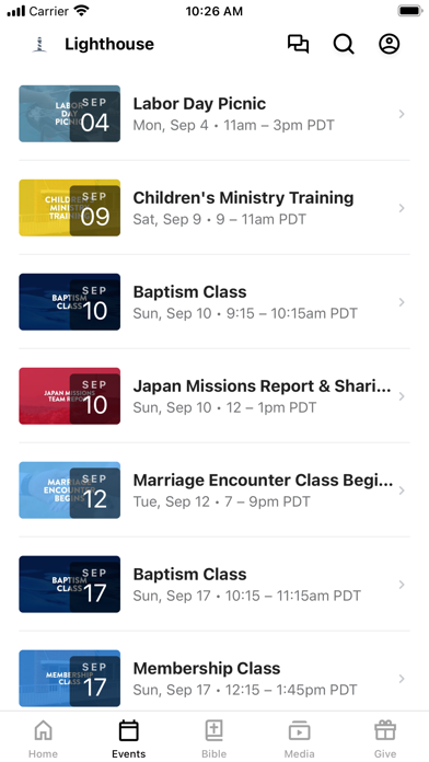 Lighthouse Church - Bellevue Screenshot