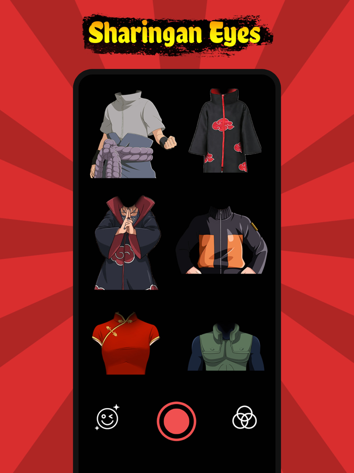 Sharingan Eye Camera - Ninja