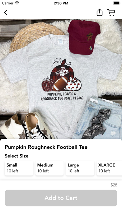 Back Road Beauties Boutique Screenshot