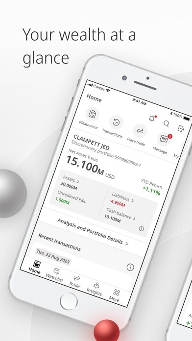 Screenshot #1 pour Bank of Singapore