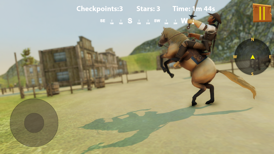 #3. Riding Horse Quest Simulator (iOS) 由: Ali Asghar