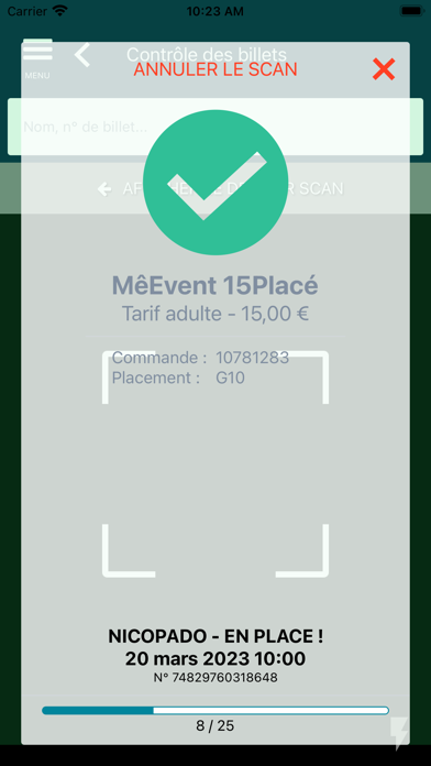 Mapado Scan Screenshot