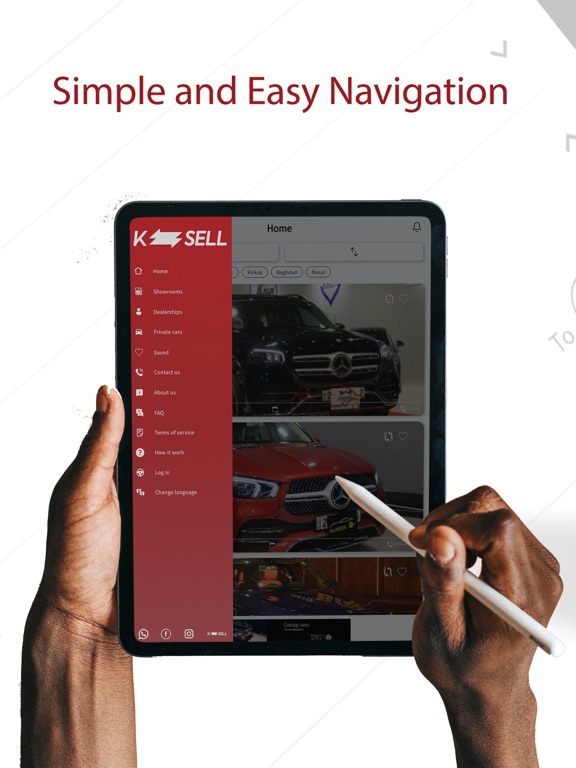 K-SELL iPad screenshot 4 - Shopping app