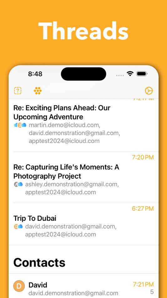 #2. Email Client + (iOS) 由: Indigogo