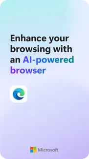 microsoft edge: ai browser iphone screenshot 1