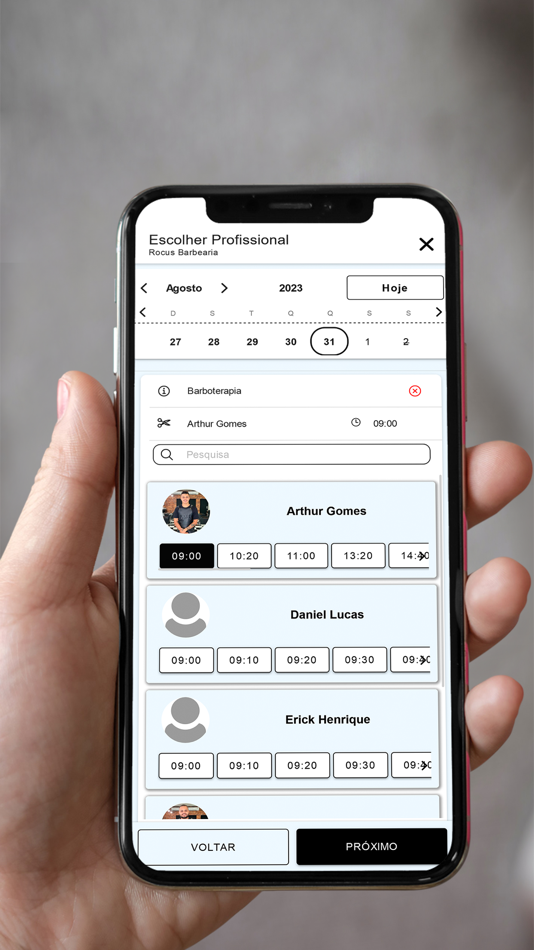 #4. Rocus Barbearia (iOS) By: Mmtools Consultoria e Projetos De Informatica Ltda - ME