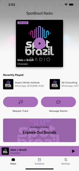 Game screenshot SpotBrazil Radio apk