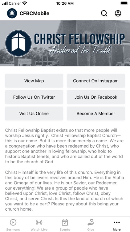 Christ Fellowship Baptist screenshot-3