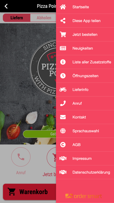 Pizza Point Ratingen Screenshot