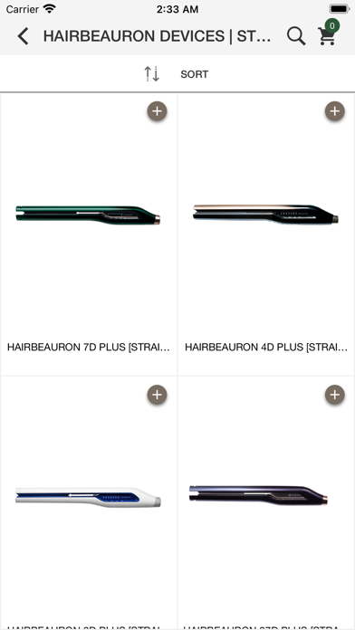 Beauty Tech Distribution Screenshot