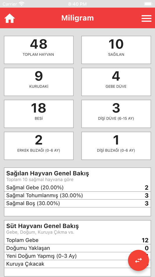 #2. Miligram Sürü Yönetim Programı (iOS) 由: Miligram Ltd