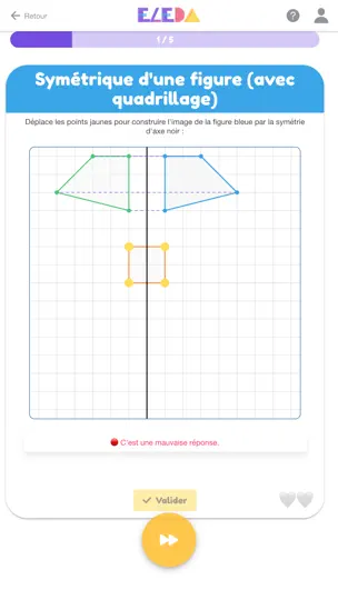 Capture d'écran de Maths CM1 - Eleda sur iPhone 7