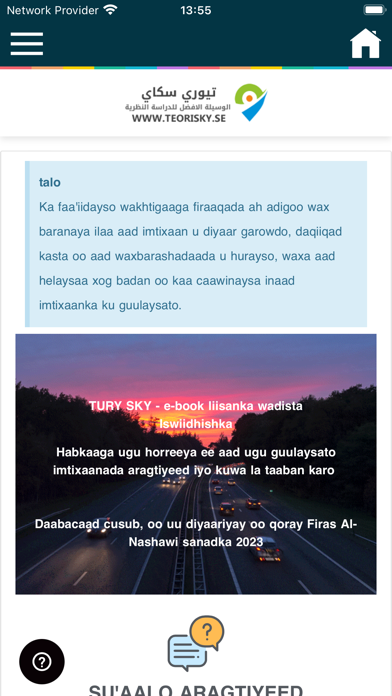 Teori B körkort - Somali Screenshot
