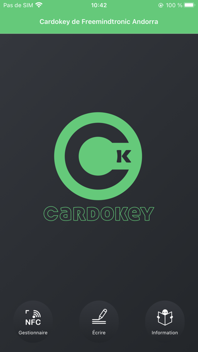 Cardokey Screenshot